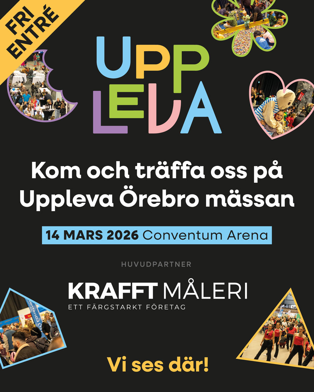 Ett reklamblad för Uppleva